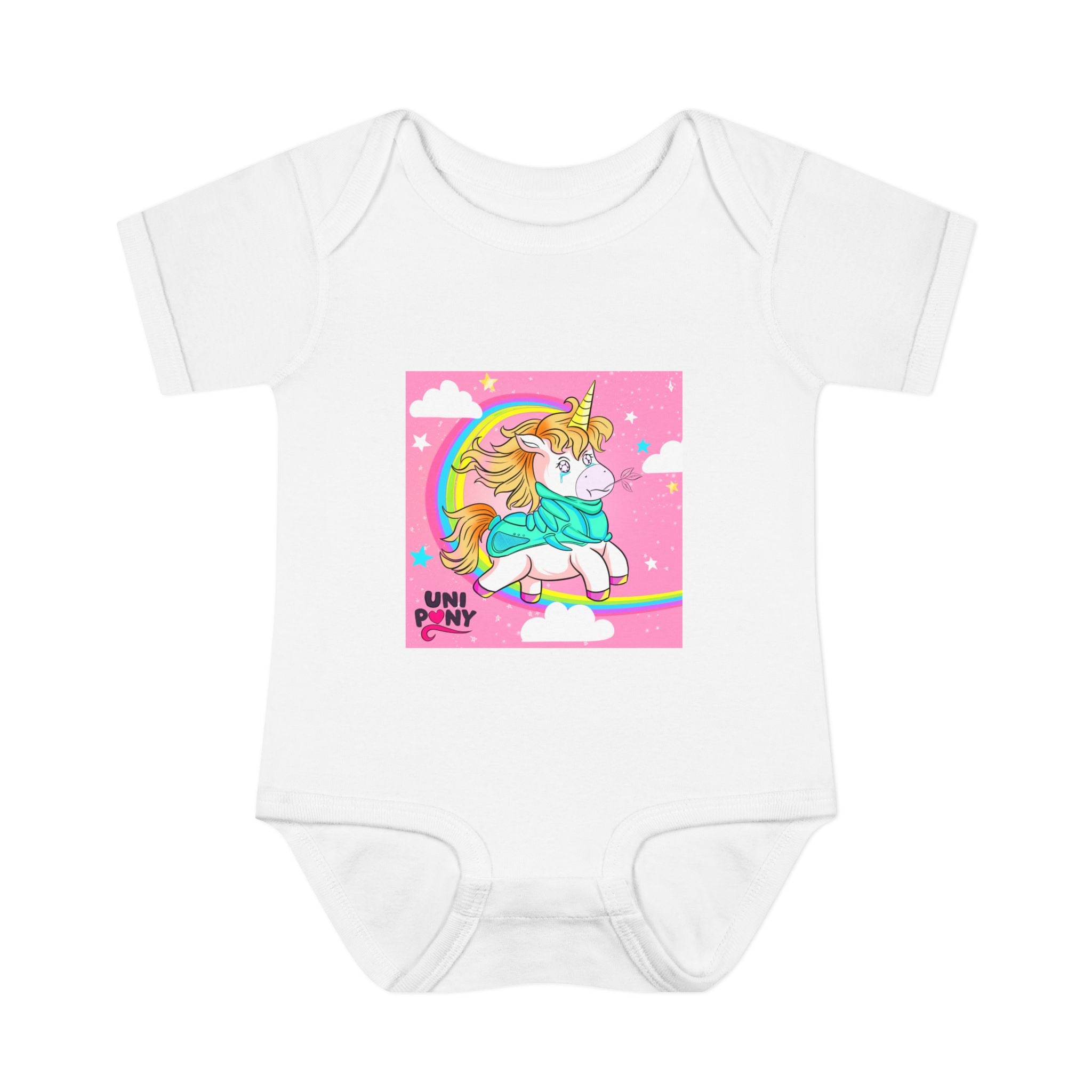 Unicorn Baby Bodysuit, Cute Infant Outfit, Baby Shower Gift, Toddler Clothing, Adorable Rainbow Onesie, Newborn Birthday Present