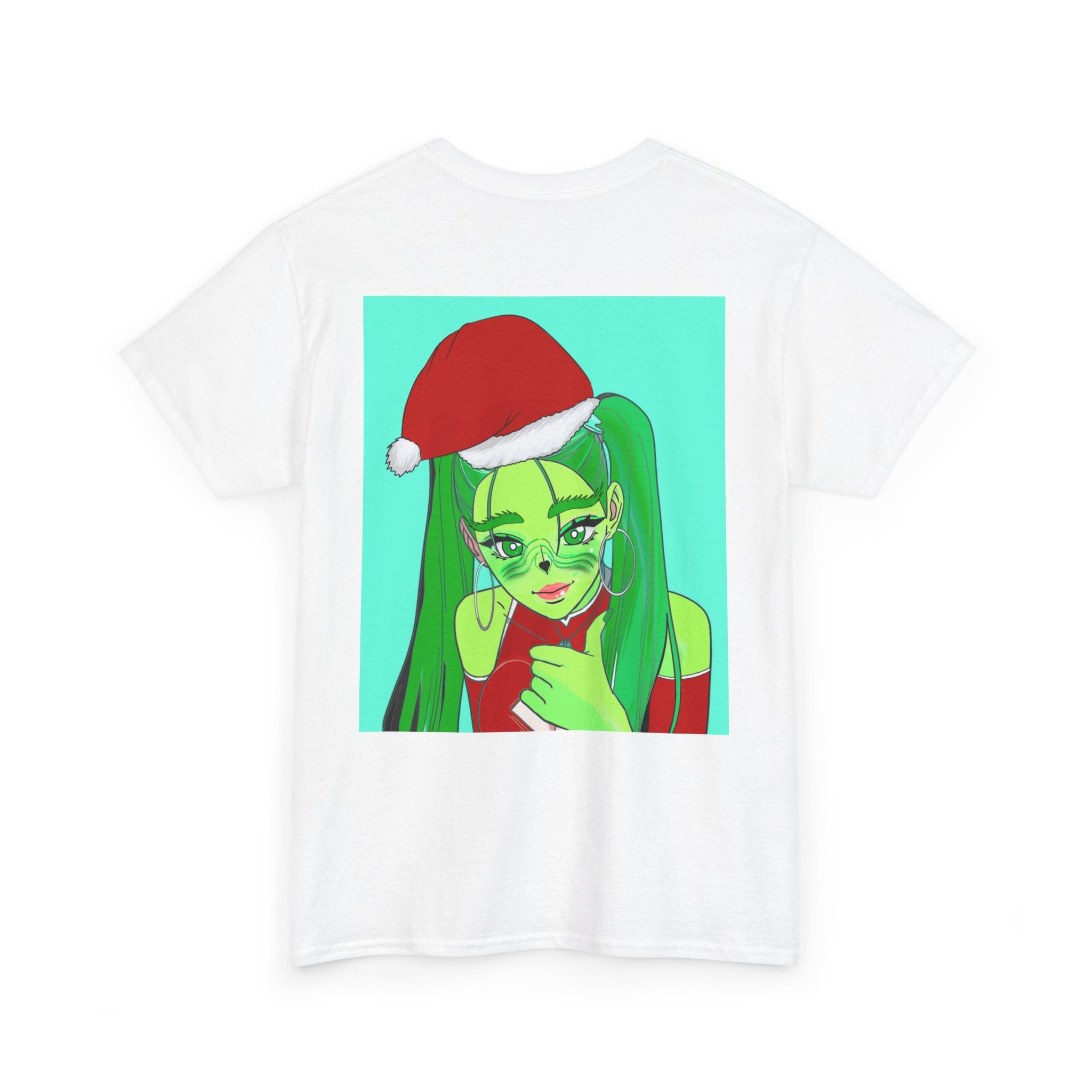 Festive Cartoon Tee - Unisex Christmas Shirt, Holiday Wear, Gift for Her, Cozy Casual, Retro Vibe, Cute Graphic Tee