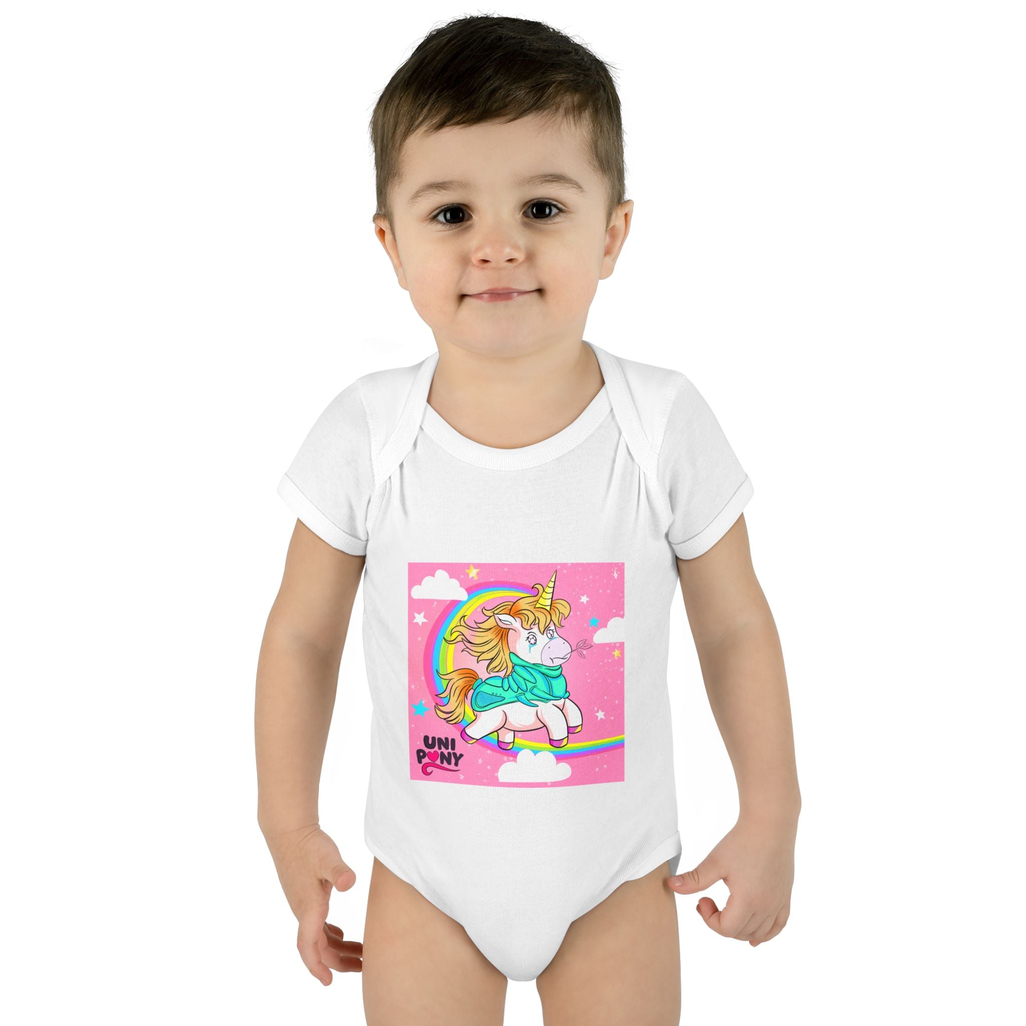 Unicorn Baby Bodysuit, Cute Infant Outfit, Baby Shower Gift, Toddler Clothing, Adorable Rainbow Onesie, Newborn Birthday Present