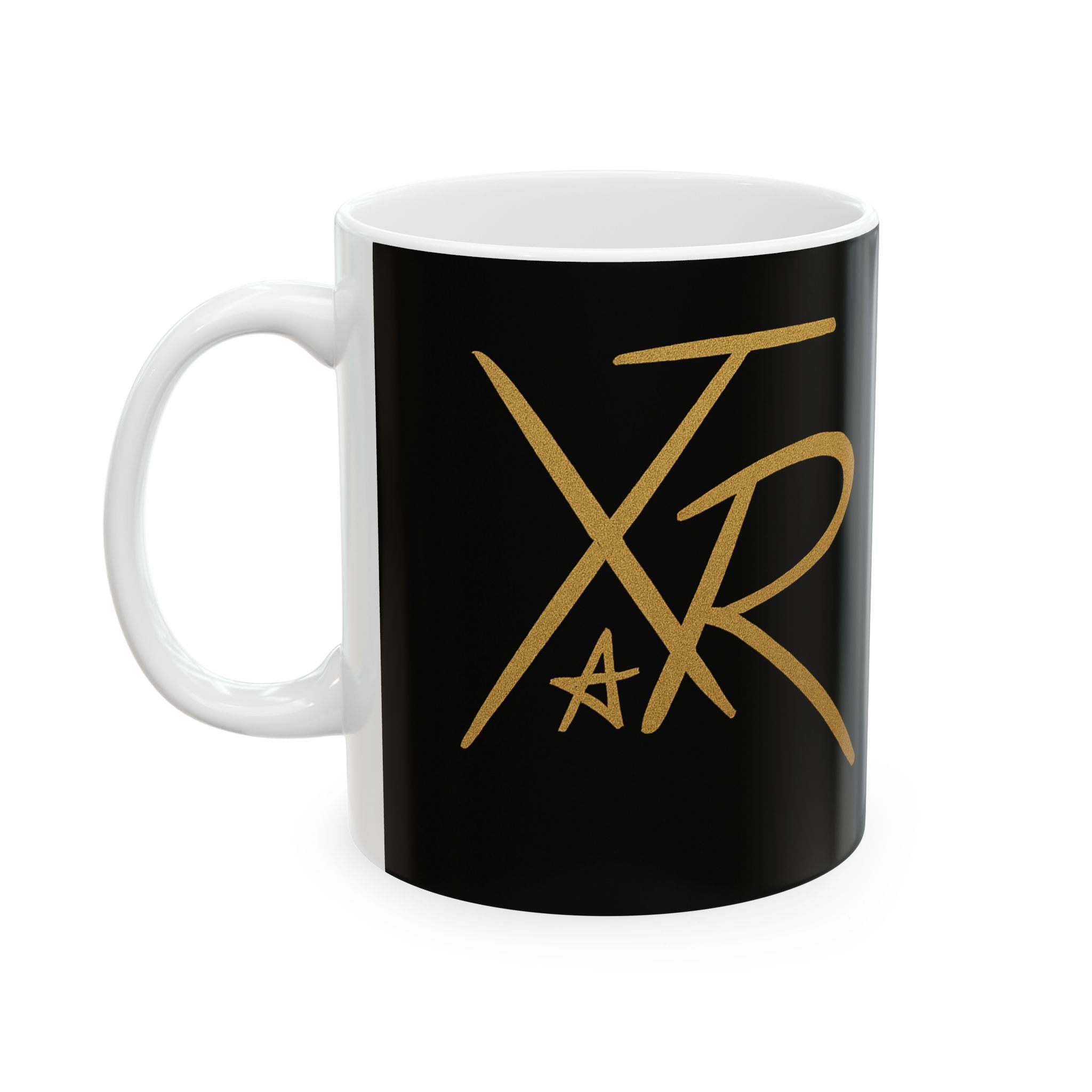 Stylish Black Ceramic Mug with Gold Accent, Unique Gift for Coffee Lovers, Tea Enthusiasts, Home Decor, Personalized Drinkware, Modern [...]