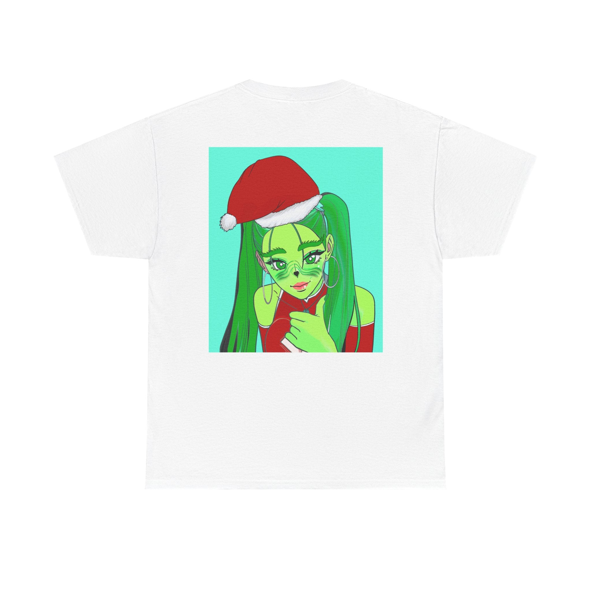 Festive Cartoon Tee - Unisex Christmas Shirt, Holiday Wear, Gift for Her, Cozy Casual, Retro Vibe, Cute Graphic Tee