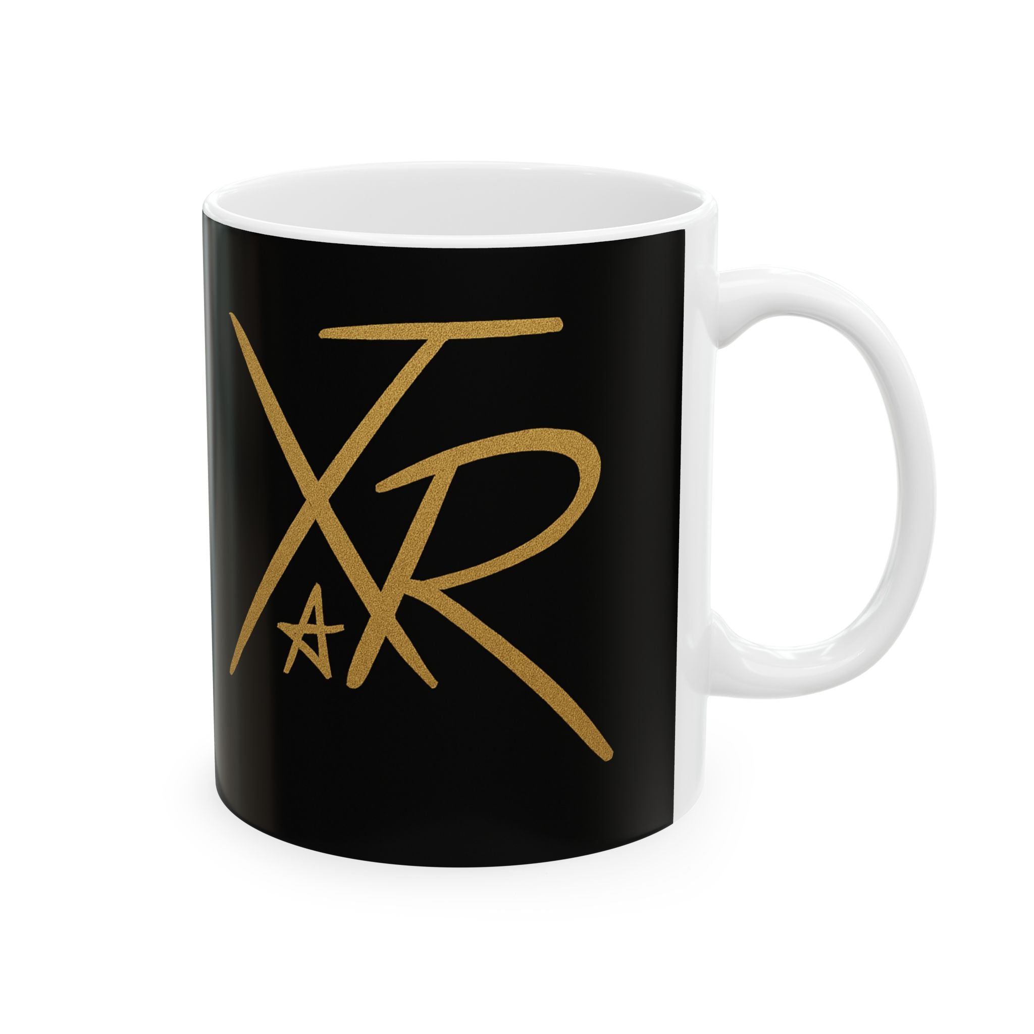 Stylish Black Ceramic Mug with Gold Accent, Unique Gift for Coffee Lovers, Tea Enthusiasts, Home Decor, Personalized Drinkware, Modern [...]