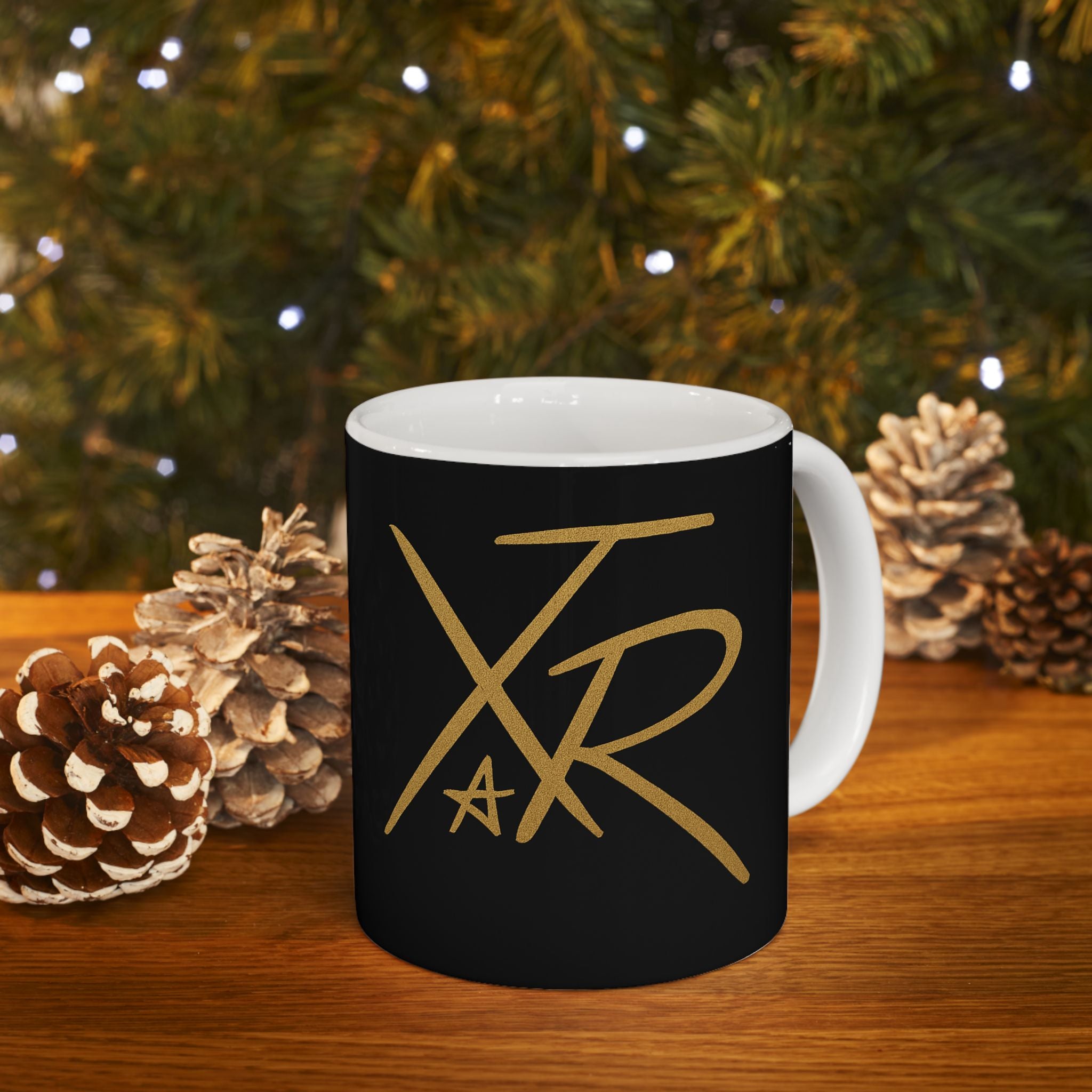 Stylish Black Ceramic Mug with Gold Accent, Unique Gift for Coffee Lovers, Tea Enthusiasts, Home Decor, Personalized Drinkware, Modern [...]